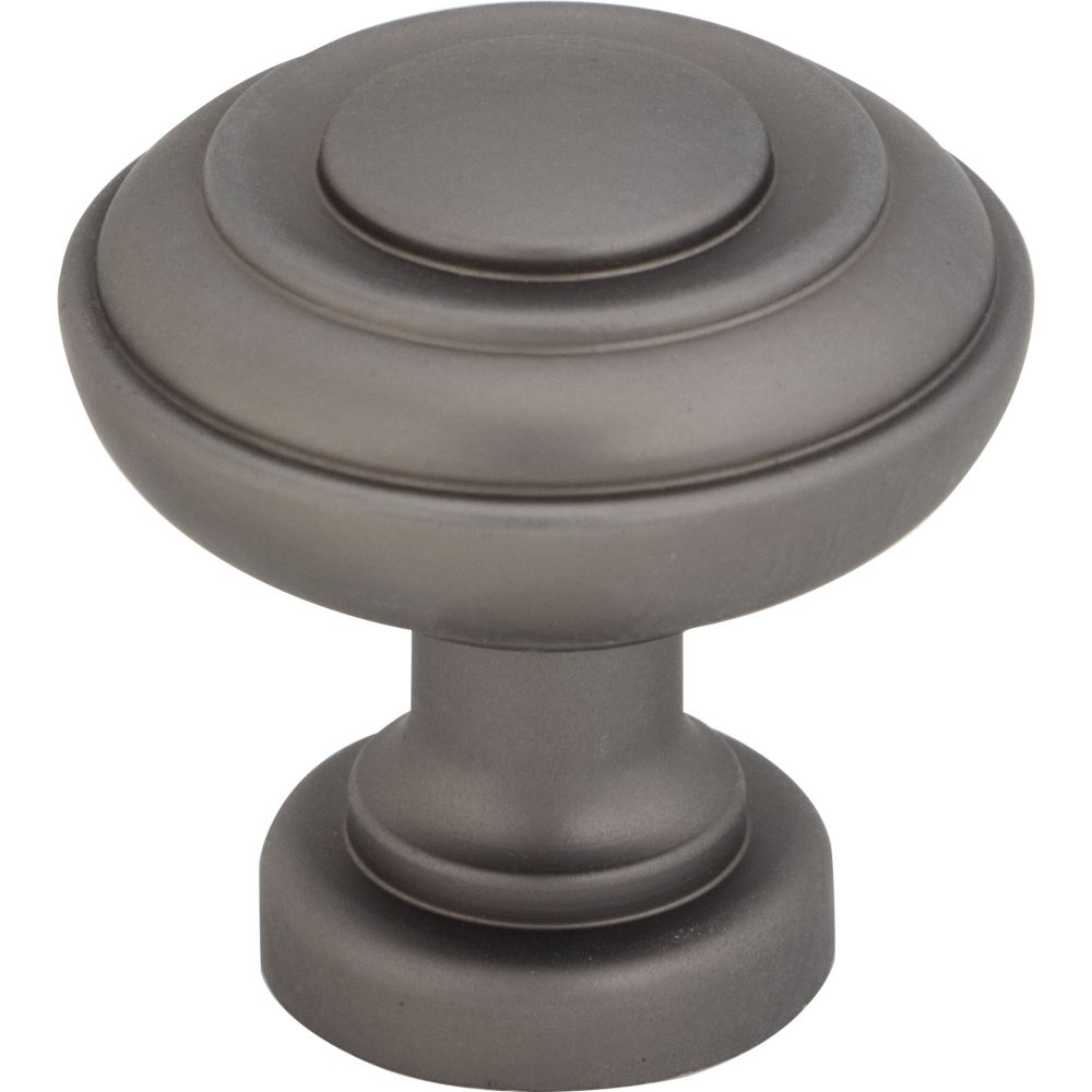 Top Knobs TK3070AG Ulster Knob 1 1/4" in Ash Gray